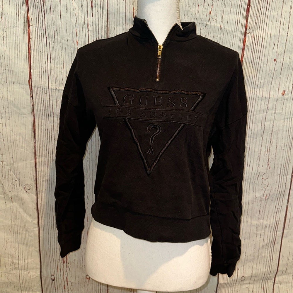 Guess cropped sweatshirt